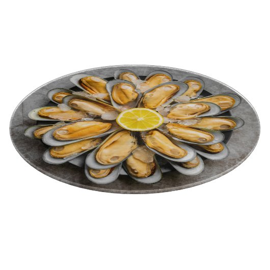 Oyster Platter Schneidebrett (Ecke)
