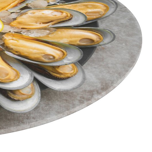 Oyster Platter Schneidebrett (Ecke)