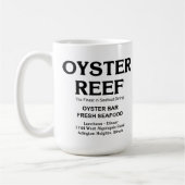 Oyster Reef, Meeresfrüchte essen, Arlington Height Kaffeetasse (Links)