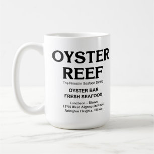 Oyster Reef, Meeresfrüchte essen, Arlington Height Kaffeetasse