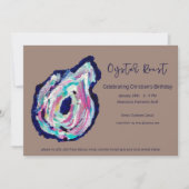 Oyster Roast Birthday Einladung (Vorderseite)