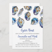 Oyster Roast Bridal Dusche Einladung (Vorne/Hinten)