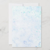 Oyster Roast & Champagne Verlobung Einladung (Rückseite)