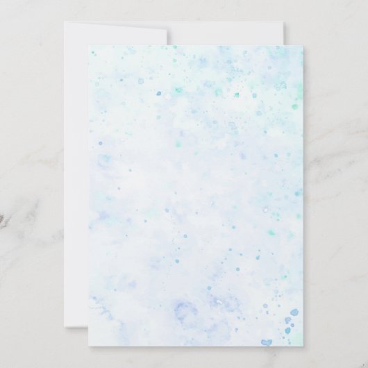 Oyster Roast & Champagne Verlobung Einladung (Rückseite)