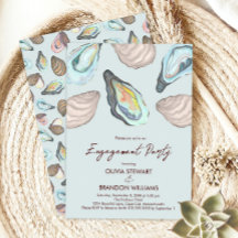 Oyster Roast Coastal Wedding Engagement Party