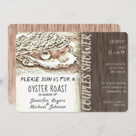 Oyster Roast Couples Dusche Einladung