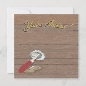 Oyster Roast Party Einladungen (Rückseite)