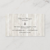 Oyster Roast Seafood Nautic Food Service Visitenkarte (Rückseite)