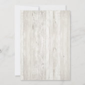 Oyster Roast Seafood Nautical Birthday Einladung (Rückseite)