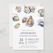Oyster Roast Summer Seafood Bake Cookie Einladung (Vorderseite)