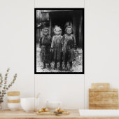 Oyster Shucker Girls 1910 Poster (Küche)