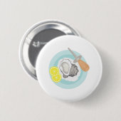 Oyster Shucking Button (Vorne & Hinten)