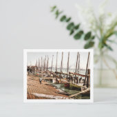 Oyster Smacks on the Levee New Orleans 1900 Postkarte (Stehend Vorderseite)