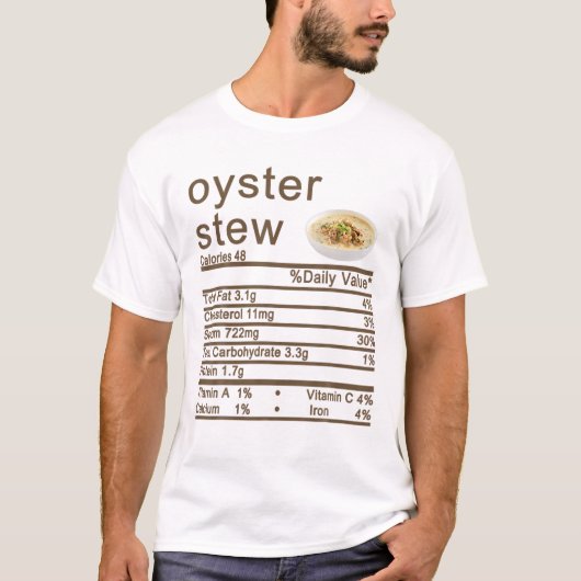 Oyster Stew Nutrition Erntedank Chr T-Shirt (Vorderseite)
