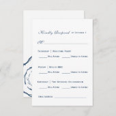 Oyster Suite RSVP Card Finale (Vorne/Hinten)