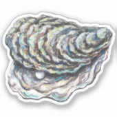 Oyster Vinyl Sticker (Vorderseite)
