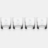 Oyster Whiskey Glass - 4 Set Whiskyglas (Hinten)