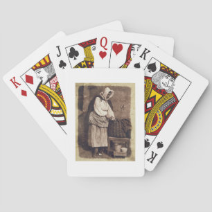 Oyster Woman, 1843-47 Spielkarten