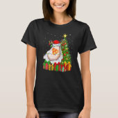 Oyster  Xmas Holiday Santa Oyster Christmas Tree T-Shirt (Vorderseite)