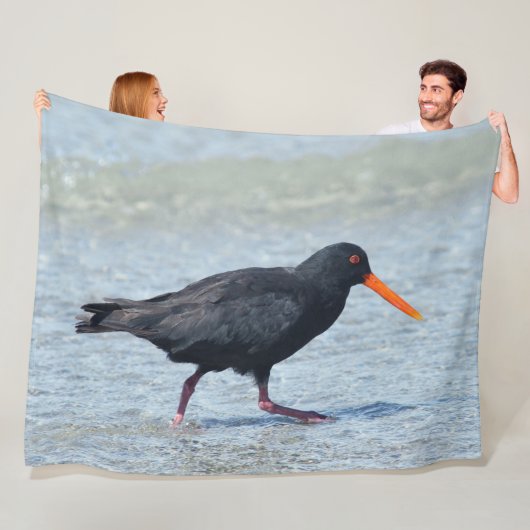 OYSTERCATCHER FLEECEDECKE (Beispiel)