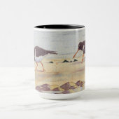 Oystercatcher Seabird Wildlife Birthday Coffee Tas Tasse (Zentrum)