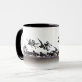 Oystercatchers Tasse füttern (Vorderseite Links)