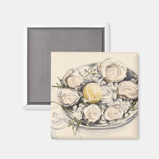 Oysterplatine 2012 magnet (Vorderseite/Rückseite)