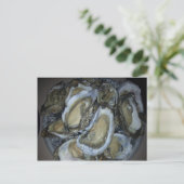 Oysters an der Golfküste Postkarte (Stehend Vorderseite)