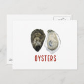 OYSTERS POSTKARTE (Vorne/Hinten)