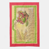 Oysters Rockefeller Rezept Geschirrtuch (Vertikal)