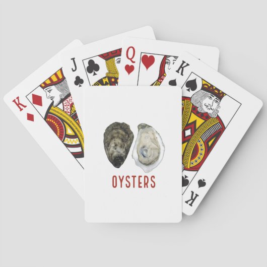 OYSTERS SPIELKARTEN (Rückseite)