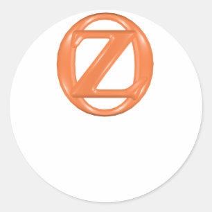 Oz Buchzeichen (benutzerdefinierbar) Runder Aufkleber