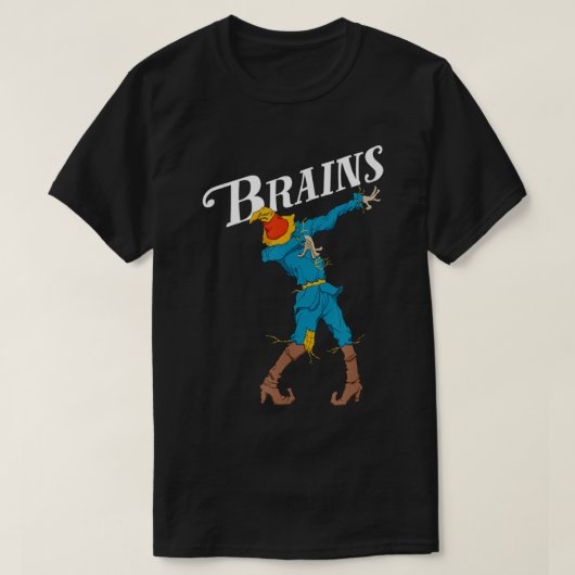 OZ Dabbing Scarecrow Brain Shirt ArtClassic Wizard (Design vorne)