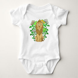 Oz - feige Lion T-Shirt Baby Strampler