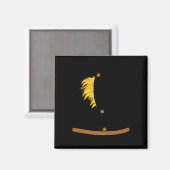 OZ Halloween Scarecrow Kostüm Kunst-Spaß-Zauberer Magnet (Vorderseite/Rückseite)