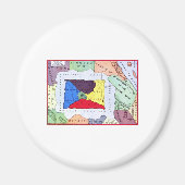 Oz-Karte Magnet (Vorne)