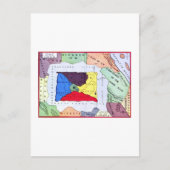 Oz-Karte Postkarte (Vorderseite)