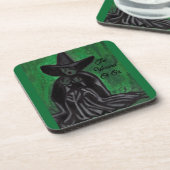 OZ MELTING WITCH GETRÄNKEUNTERSETZER (Linke Seite)