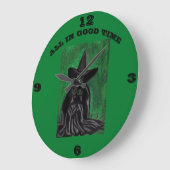 OZ MELTING WITCH GROßE WANDUHR (Winkel)