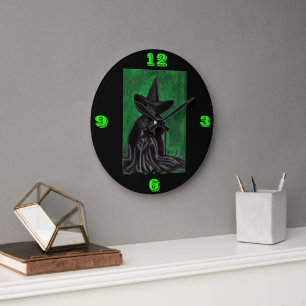 OZ MELTING WITCH GROßE WANDUHR