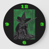 OZ MELTING WITCH GROßE WANDUHR (Vorderseite)