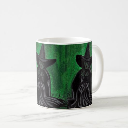 OZ MELTING WITCH    KAFFEETASSE (VorderseiteRechts)