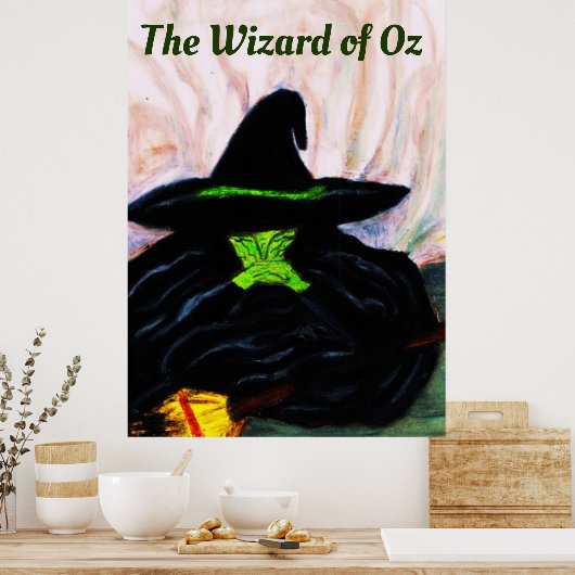 OZ MELTING WITCH POSTER (Küche)