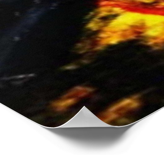 OZ MELTING WITCH POSTER (Ecke)