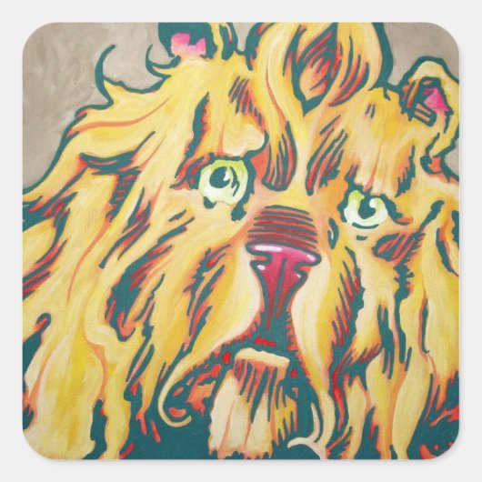 Oz Sticker - Feige Lion (Vorderseite)