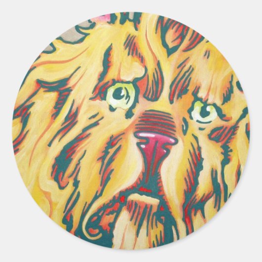 Oz Sticker - Feige Lion (Vorderseite)
