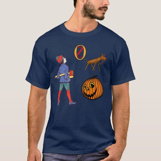 Oz Tip, Pumpkinhead, and Sawhorse  T-Shirt (Vorderseite)
