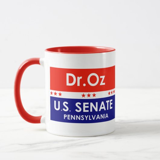 Oz US Senat Pennsylvania Tasse (Links)