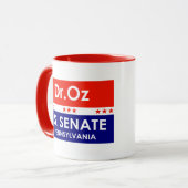Oz US Senat Pennsylvania Tasse (Vorderseite Links)