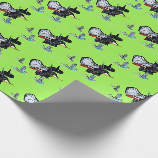 OZ, WENN SIE DENKEN, ICH BIN EIN SCHLECHTES WITCH- GESCHENKPAPIER (Ecke)